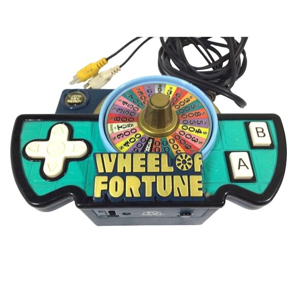 Wheel of Fortune TV Plug N Play Game Jakks Pacific Video Plug and Play Vintage - Picture 6 of 6